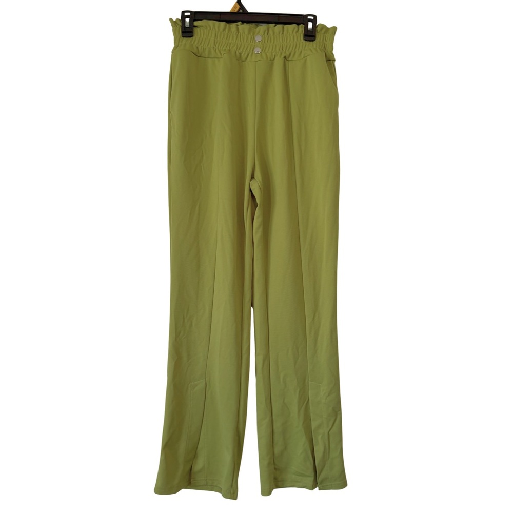 3/$20 Sollinarry Green Elastic Waistband Pants
